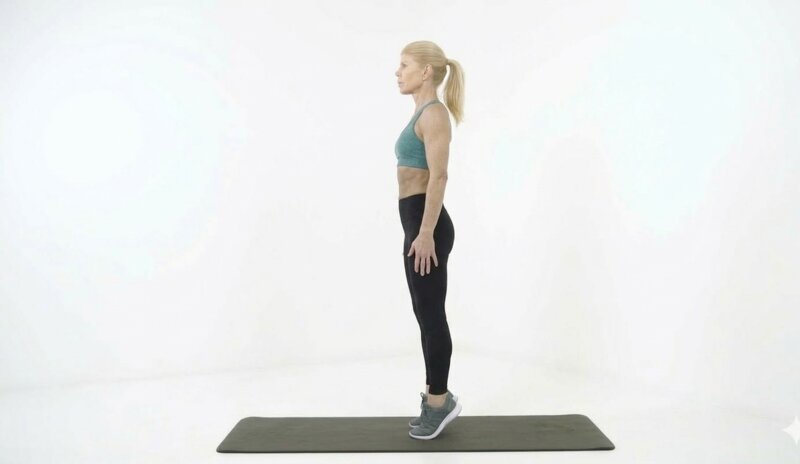 Standing Heel Raises Stretch